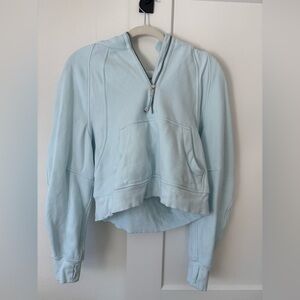 Lululemon oversized half zip scuba hoodie